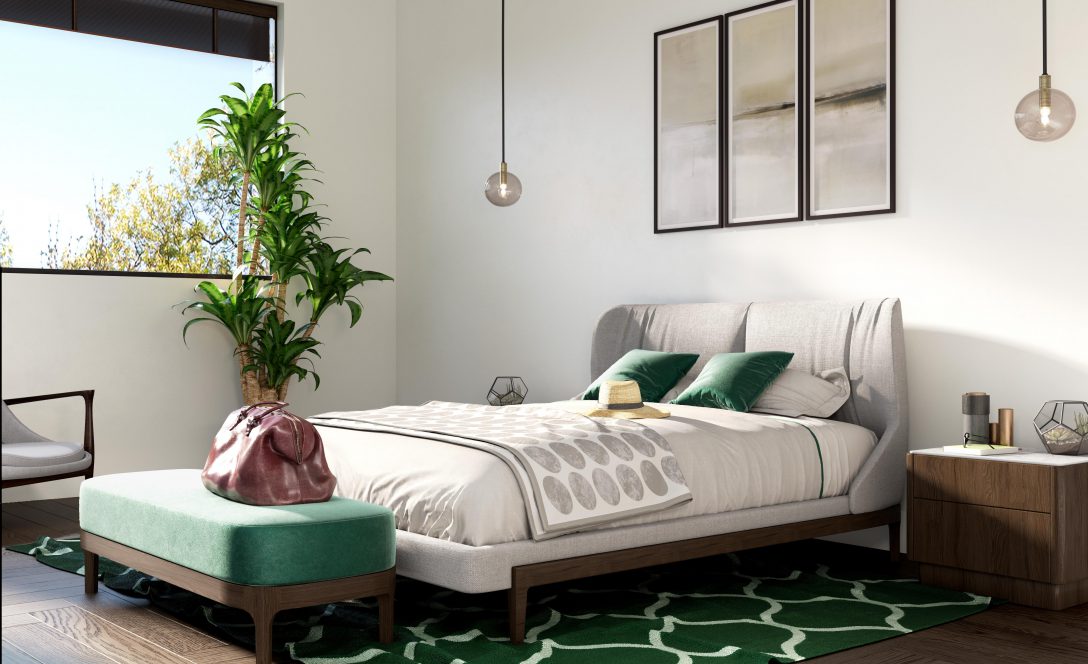 bedroom roomset visualisation - property cheshire