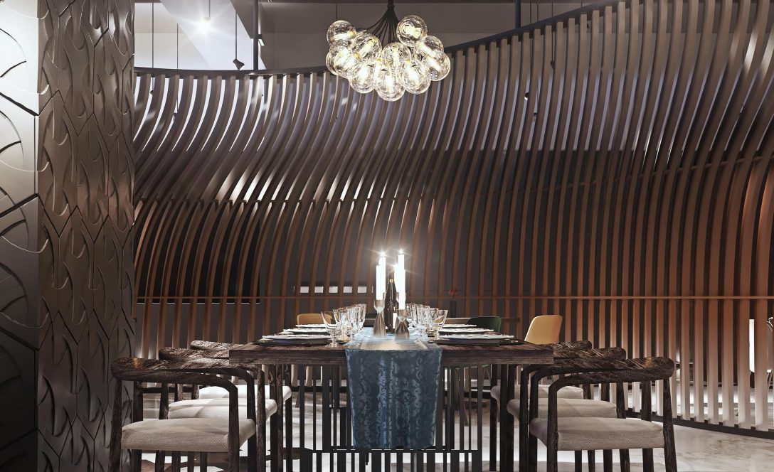 hotel restaurant visualisation roomset