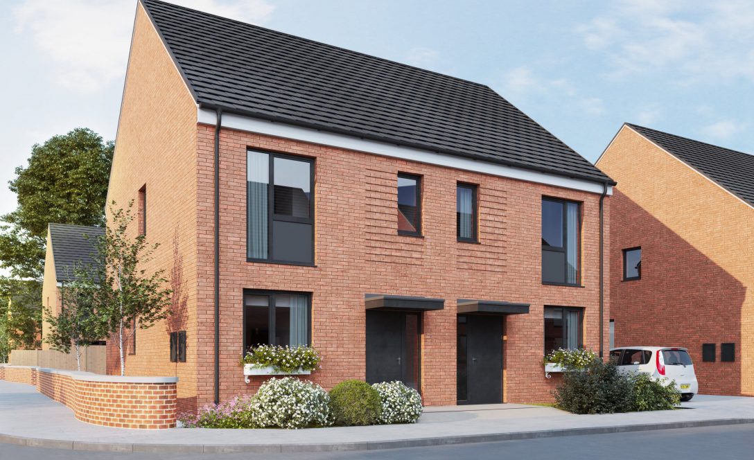 shape of york housing development visualisation house type