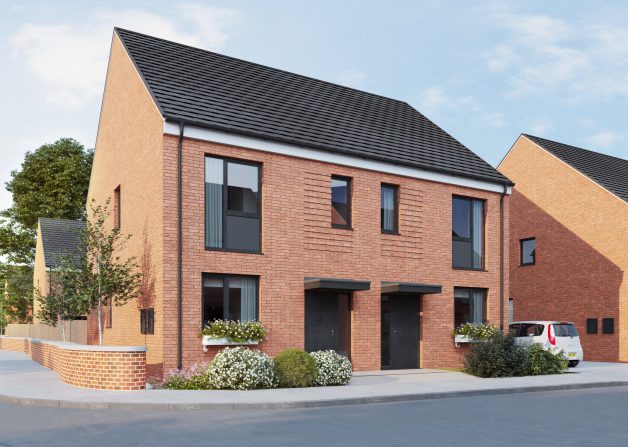 shape of york housing development visualisation house type
