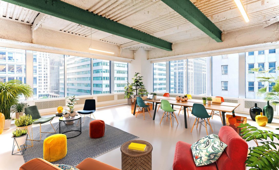 virtual staging - commercial property - workspace staging
