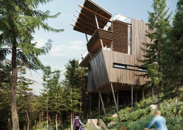 Luxury staycation property development architectural visualisation - EXT_HALWOOD_EXT04_LODGE18_FINAL_B01