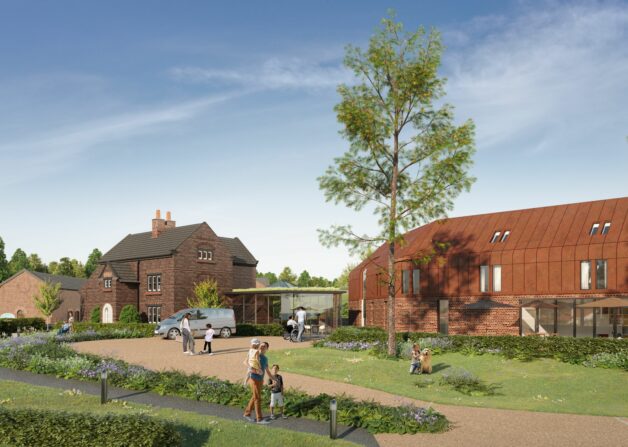 Exterior CGI - altrincham cheshire farm