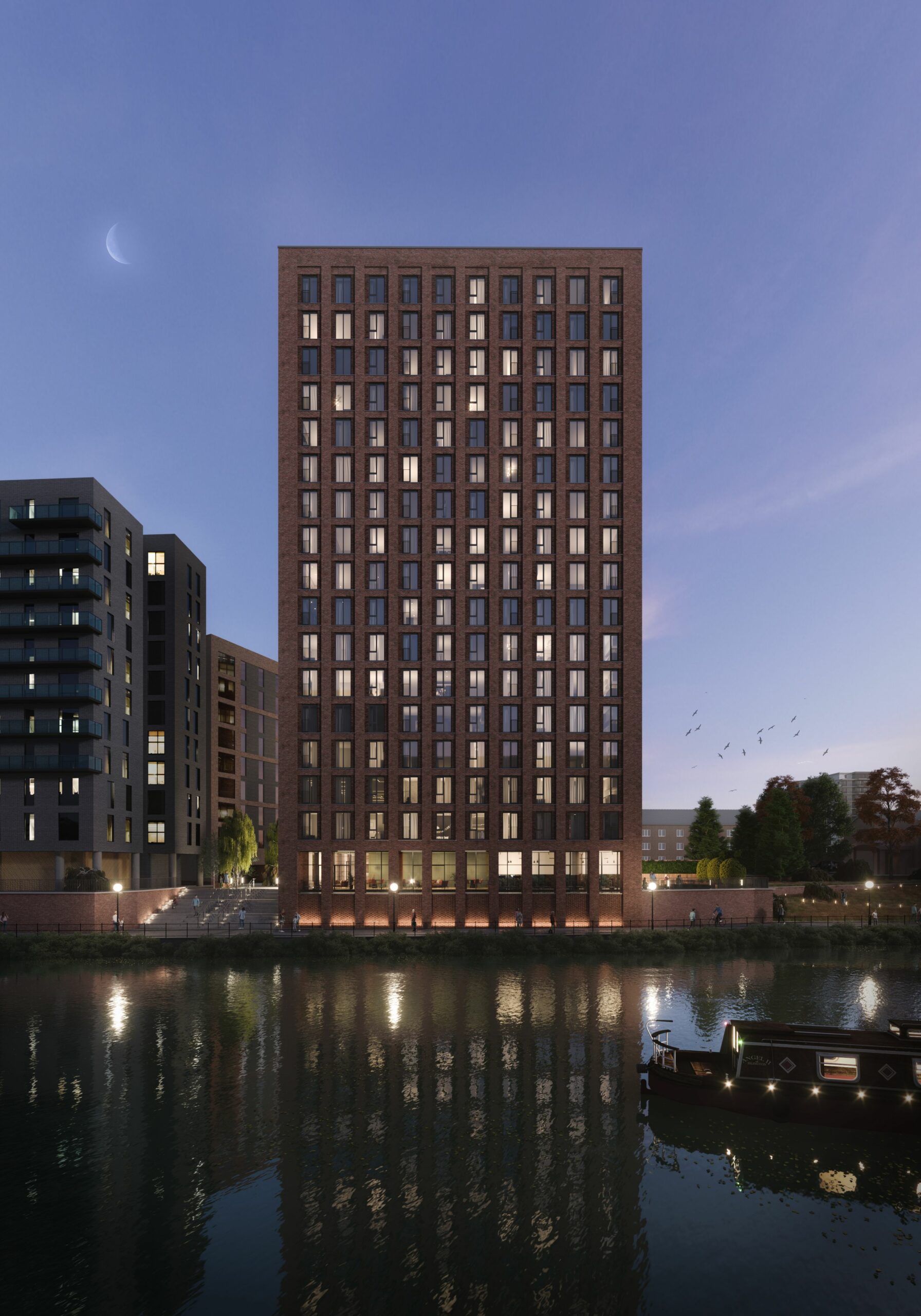 Silkbank wharf greater manchester salford exterior cgi 3d visualisation forshaw group images