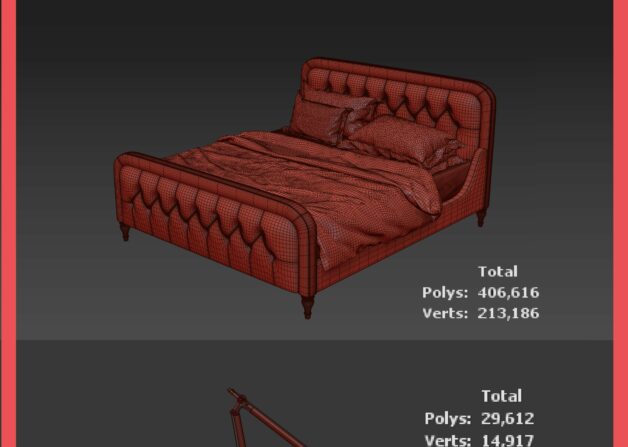 polygon count architectural cgi property estate agent developer