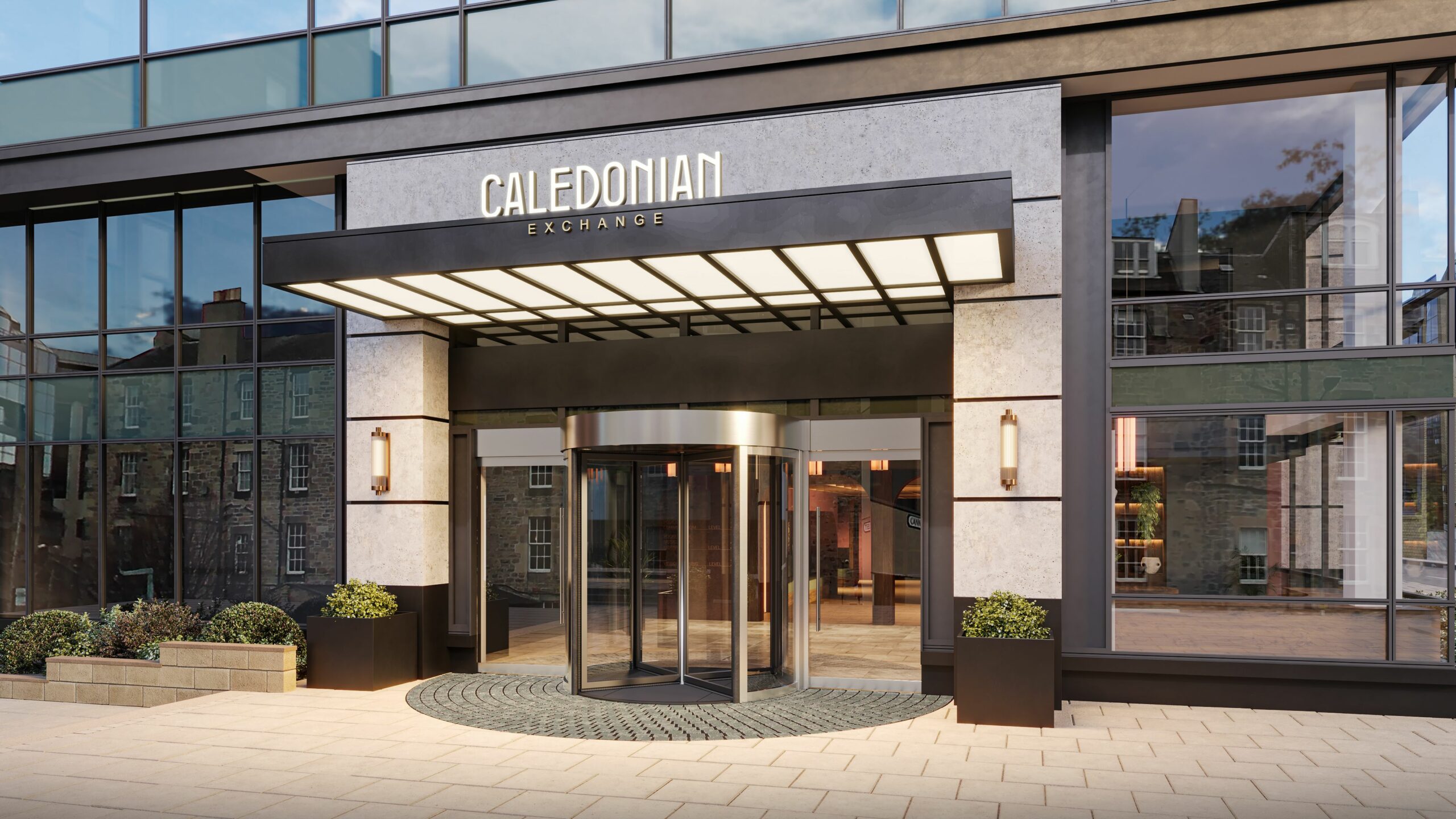 Exterior Workspace CGI 3d AXI design studio glasgow 3d visualisation