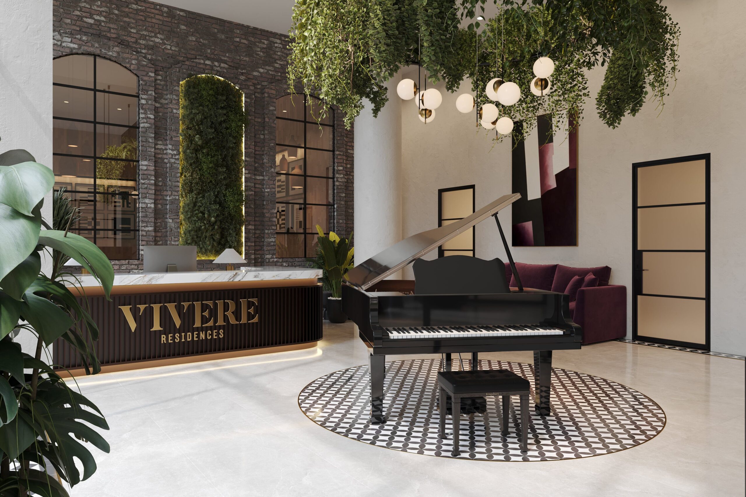 vivere interior design visualisation cgi