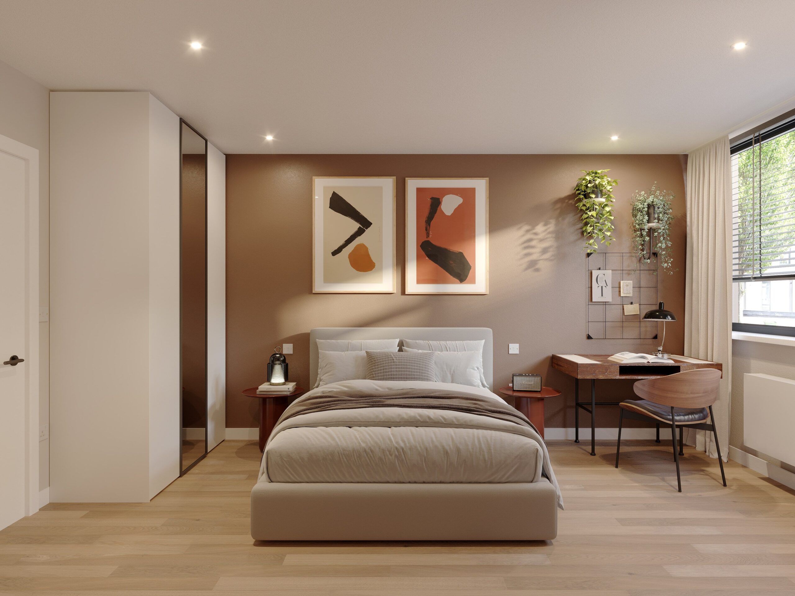 Interior bedroom of Thames Grove for Elite Realty Invest in Gravesend near London