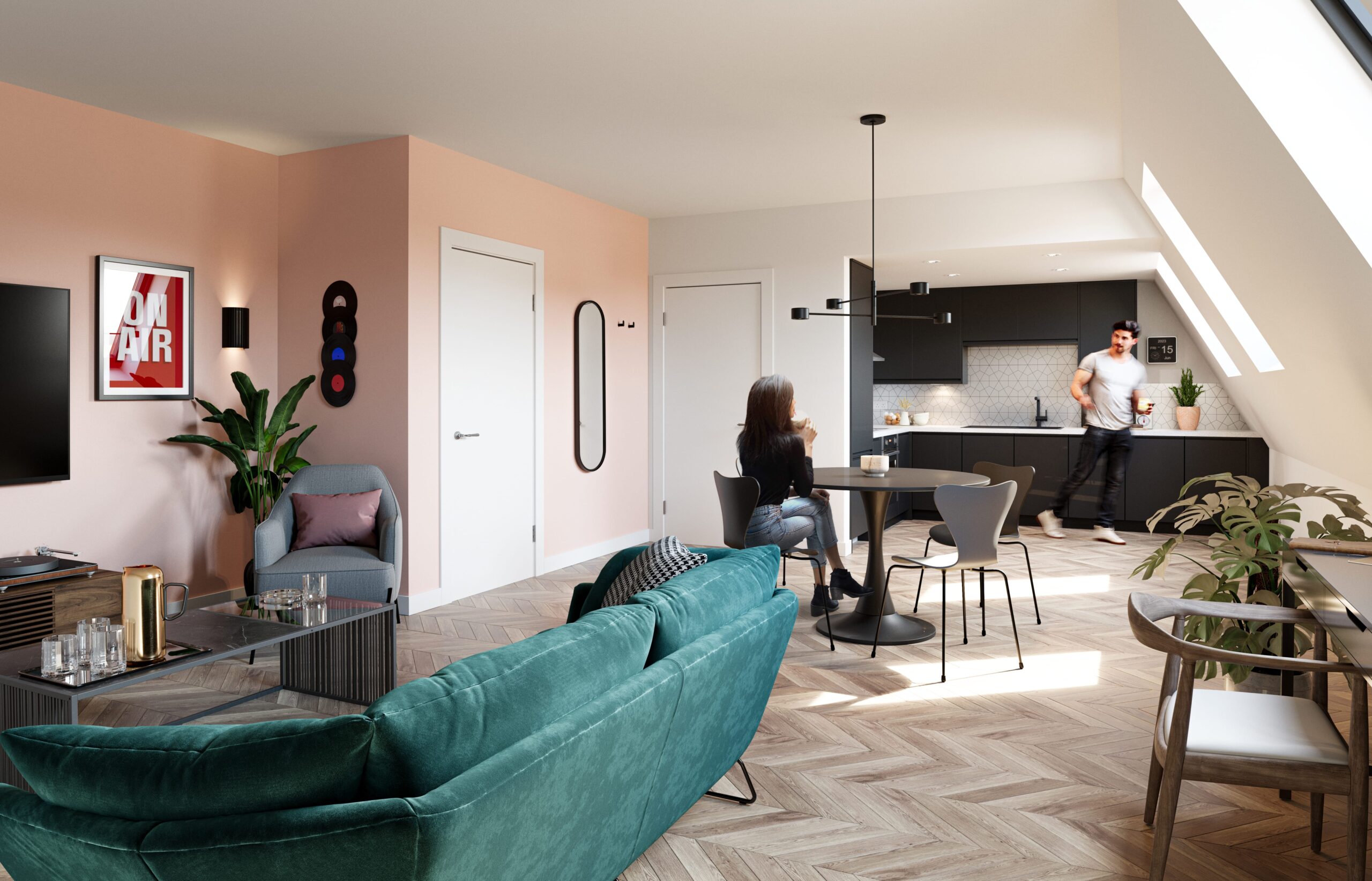 Sona House Ardwick Apartment Cert property CGI