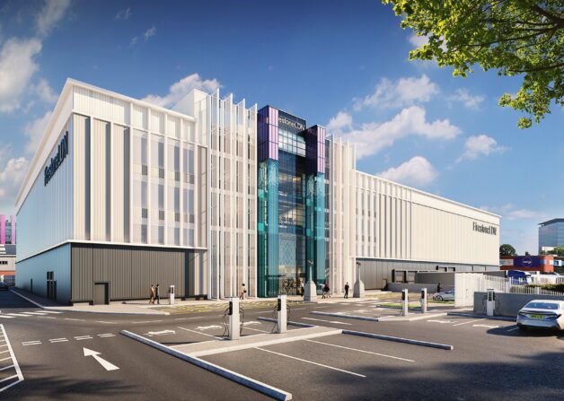 Firestone LDN warehouse depot front elevation