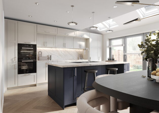 The Meadows Langho plot 5 interior kitchen diner cgi