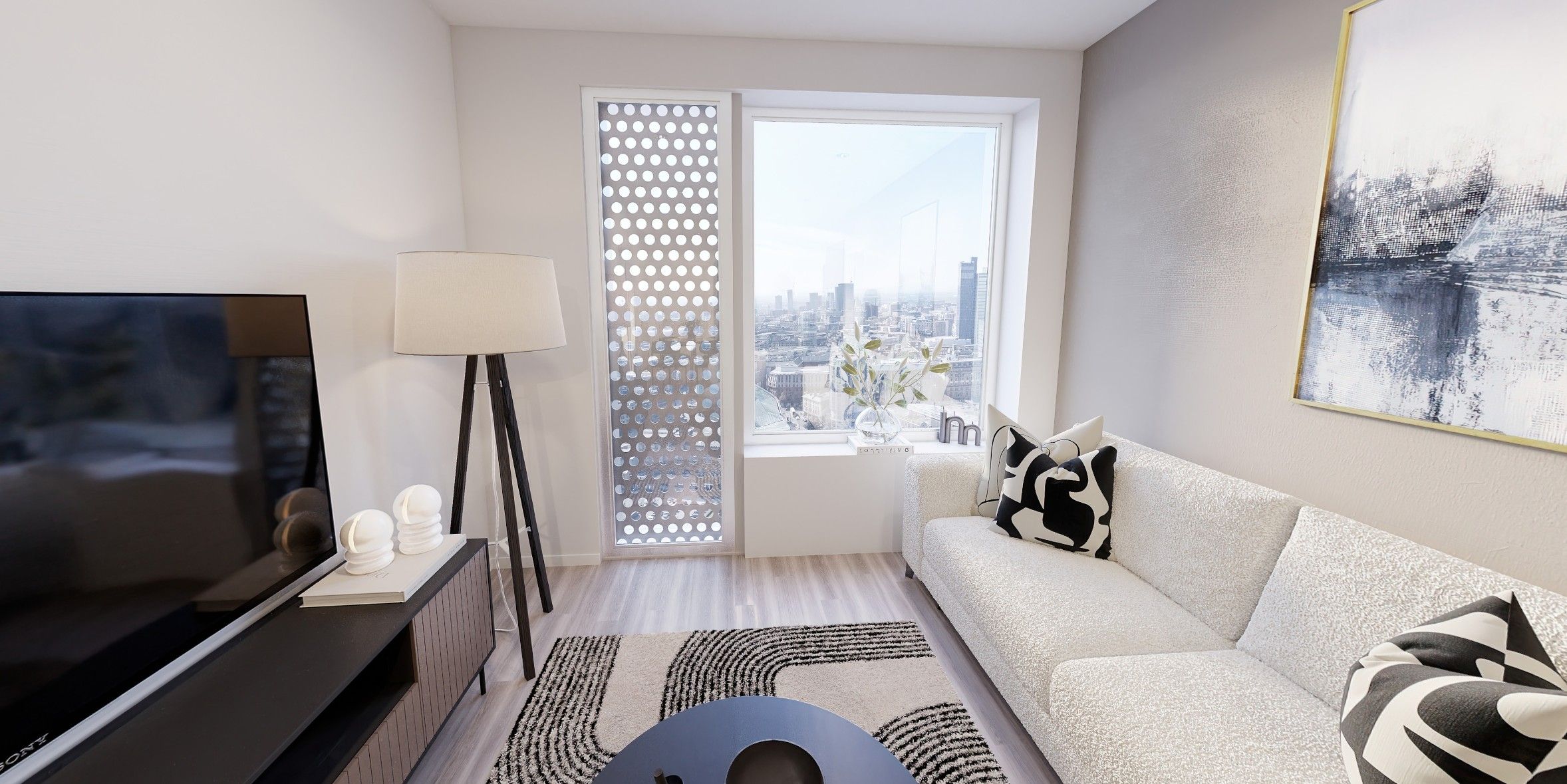 one victoria apartment VR Tour manchester city centre