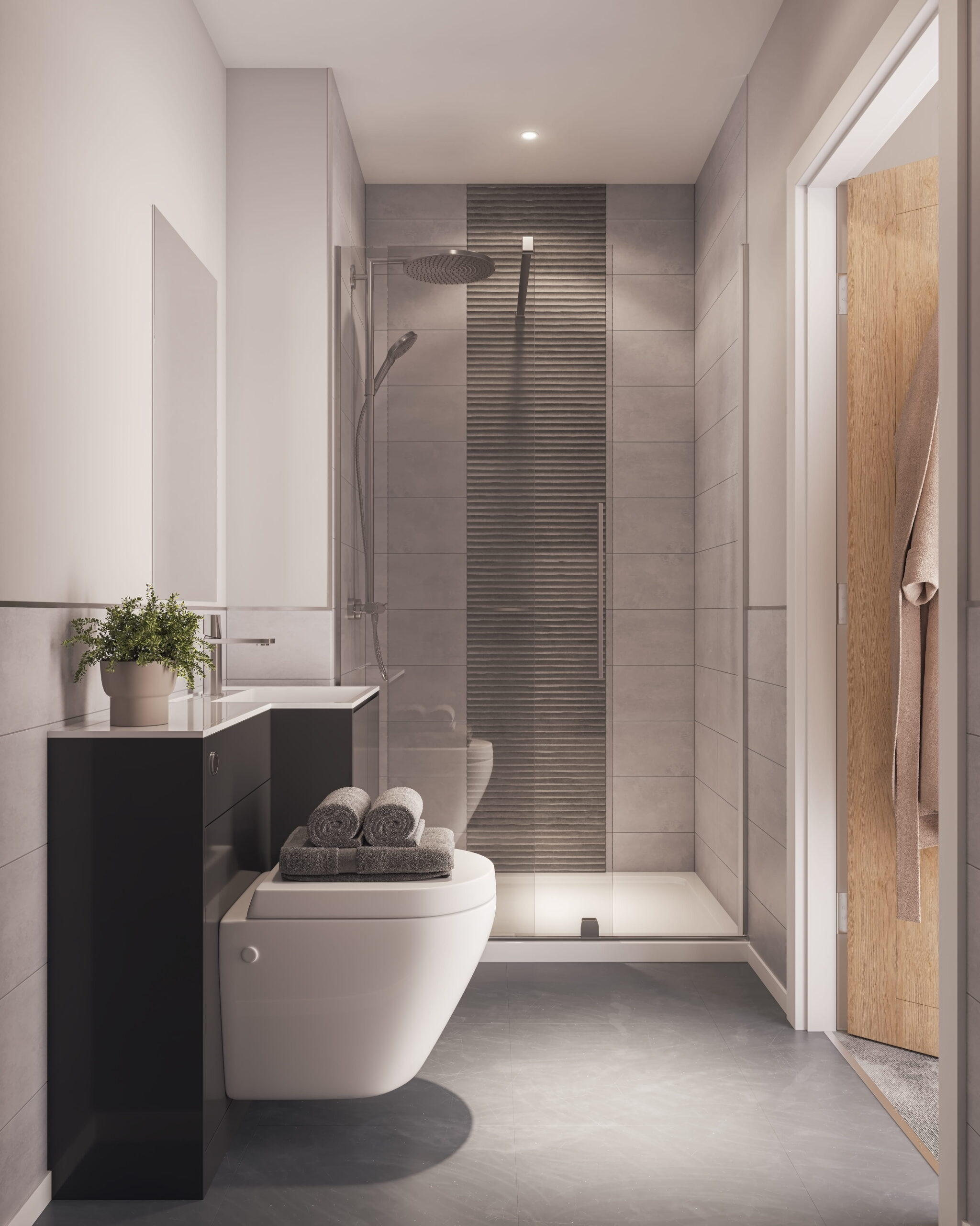 Belgrave Sheffield interior bathroom CGI