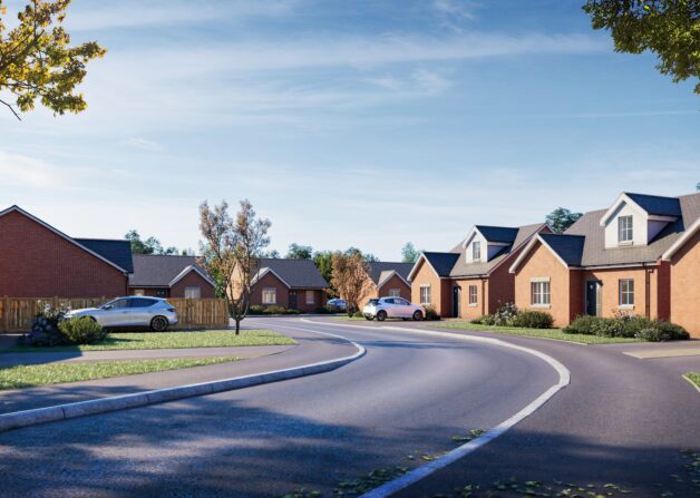 Hesketh Bank exterior street scene CGI Lancashire