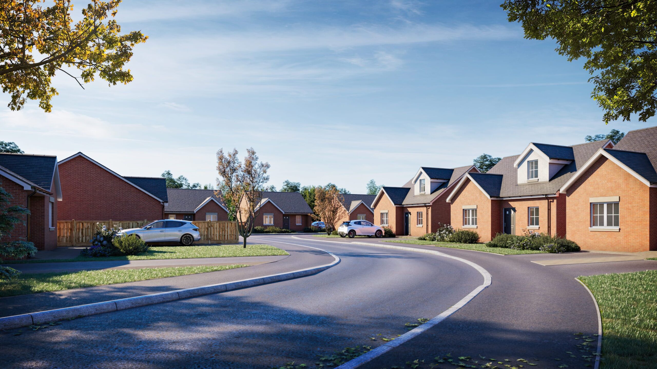 Hesketh Bank exterior street scene CGI Lancashire