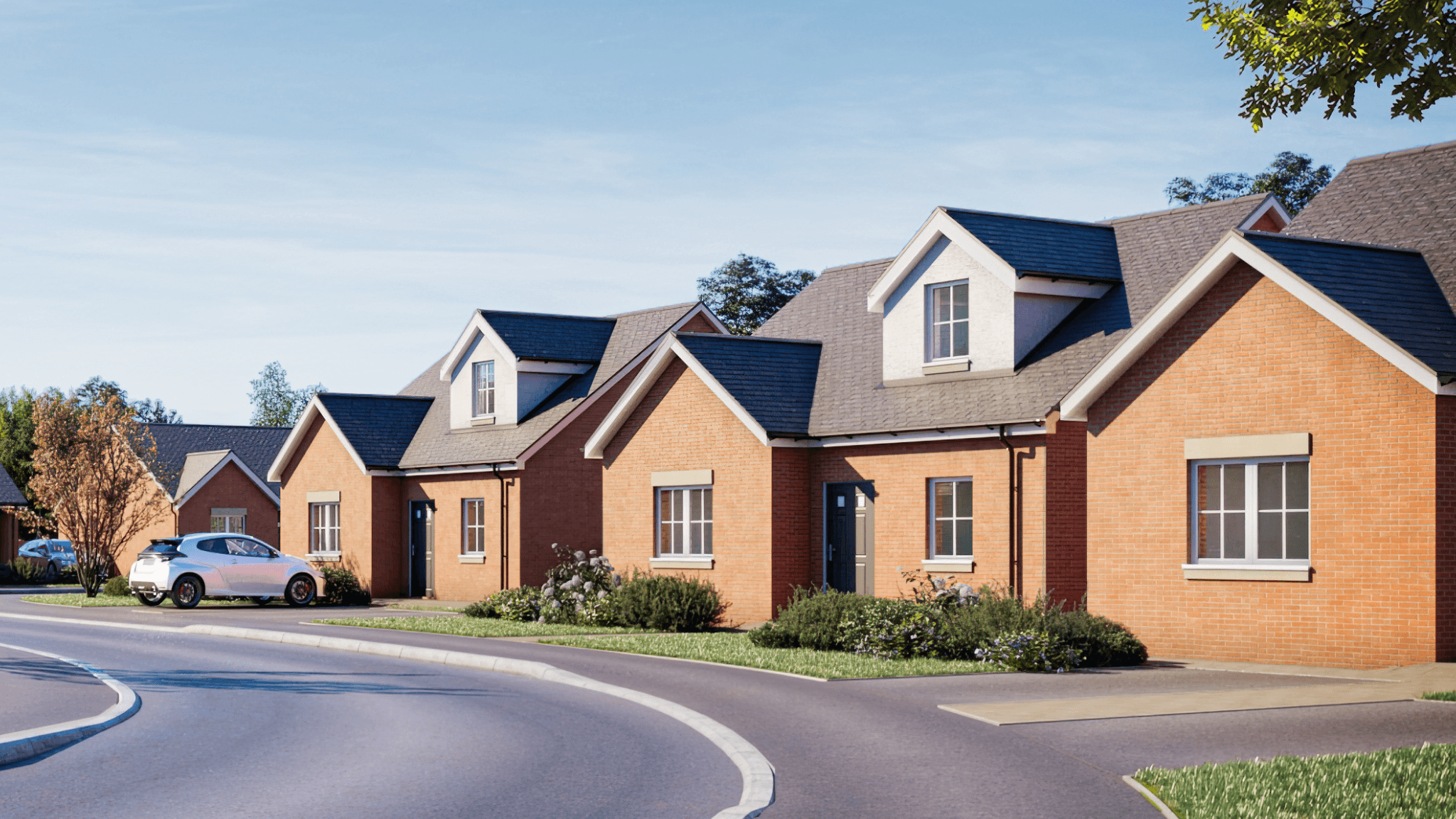 Hesketh Bank exterior street scene CGI Lancashire