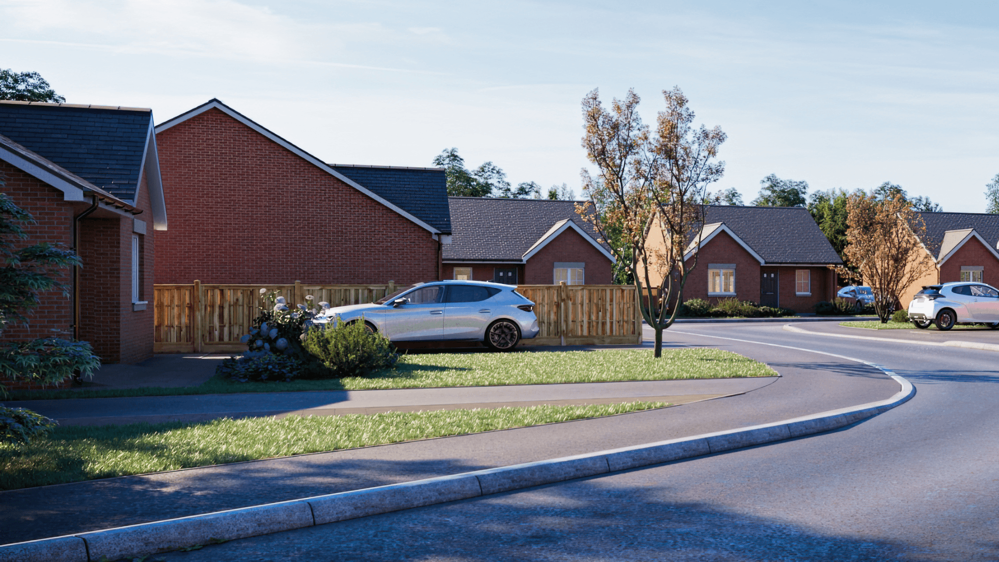 Hesketh Bank exterior street scene CGI Lancashire